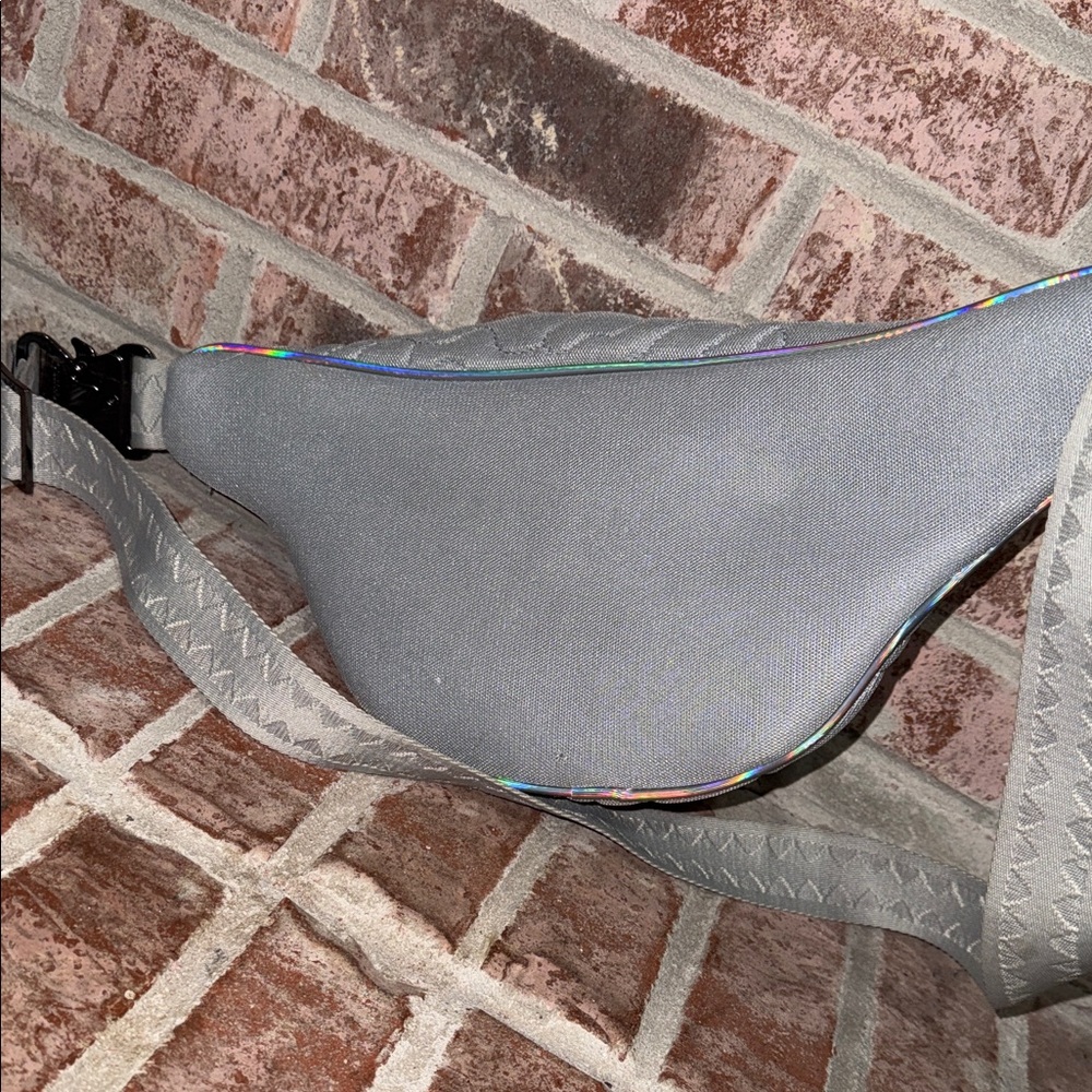 Sprayground Textured Fanny Pack with Holographic Detail - Picture 6 of 10